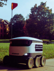 Image of delivery robot by https://unsplash.com/@billthenino Image of delivery robot by https://unsplash.com/@billthenino